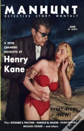 Capa do artigo Manhunt, June 1953