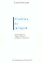 Manières De Critiquer - Preview