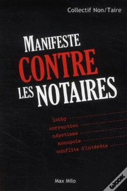 Capa do artigo Manifeste Contre Les Notaires