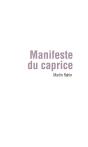 Manifeste Du Caprice - Preview