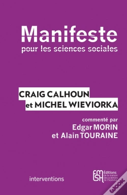 Capa do artigo Manifeste Pour Les Sciences Sociales