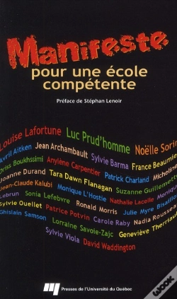 Capa do artigo Manifeste Pour Une École Compétente