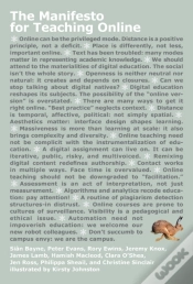 Capa do artigo Manifesto For Teaching Online