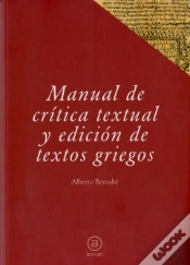 Capa do artigo Manual De Crítica Textual Y Edición De Textos Griegos