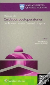 Capa do artigo Manual De Cuidados Postoperatorios, Del Massachusetts General Hos