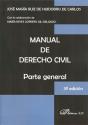 Manual De Derecho Civil. Parte General - Preview