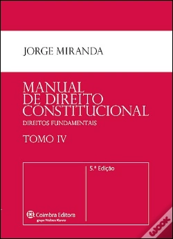Capa do artigo Manual de Direito Constitucional - Tomo IV