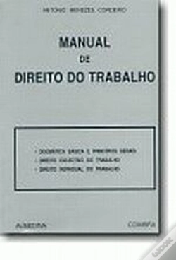 Capa do artigo Manual de Direito do Trabalho