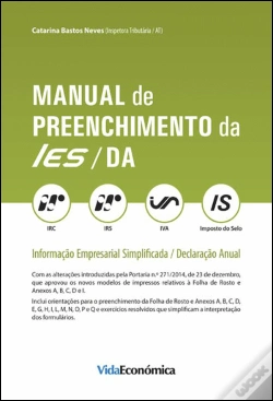 Capa do artigo Manual de Preenchimento da IES/DA
