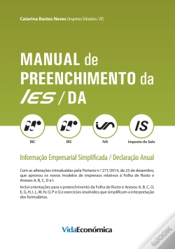 Capa do artigo Manual de Preenchimento da IES/SA