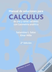 Capa do artigo Manual De Soluciones Para Cálculus