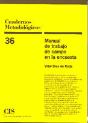 Manual De Trabajo De Campo En La Encuesta - Preview