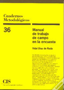 Capa do artigo Manual De Trabajo De Campo En La Encuesta