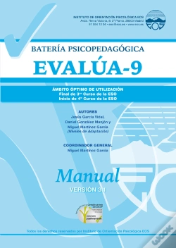 Capa do artigo Manual Evalúa 9. Versión 3.0