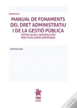 Capa do artigo Manual Fonaments Dret Administratiu I Gestio Publica 3ª Edic