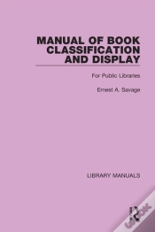 Capa do artigo Manual Of Book Classification And Display