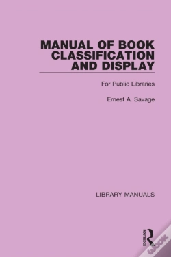 Capa do artigo Manual Of Book Classification And Display