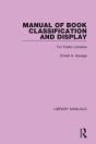 Manual Of Book Classification And Display - Preview