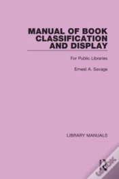 Capa do artigo Manual Of Book Classification And Display