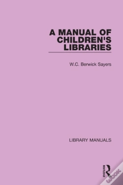 Capa do artigo Manual Of Children'S Libraries