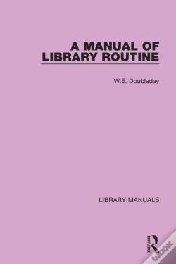 Capa do artigo Manual Of Library Routine