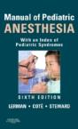 Manual Of Pediatric Anesthesia - Preview