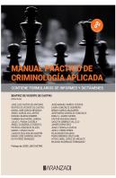 Manual Practico De Criminologia 2ª Ed