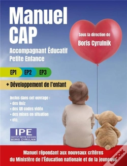 Capa do artigo Manuel Cap Accompagnant Éducatif Petite Enfance ; Ep1, Ep2, Ep3 (Édition 2020)