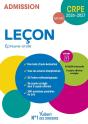 Manuel Crpe : Leçon - Epreuve Orale (M1 Et M2) : Manuel Conforme Aux Nouveaux Programmes (40 Sujets Corrigés) + 50 Qcm Interactifs (Édition 2026/2027) - Preview