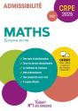 Manuel Crpe : Maths - Epreuve Écrite (M2) : Manuel + Parcours De Révisions Intéractifs ! (Édition 2025) - Preview