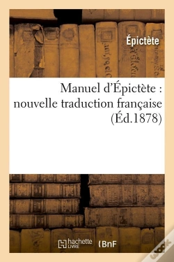 Capa do artigo Manuel D Epictete Edition 1878