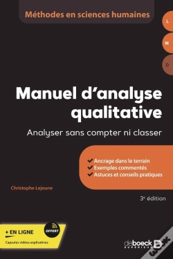 Capa do artigo Manuel D'Analyse Qualitative : Analyser Sans Compter Ni Classer