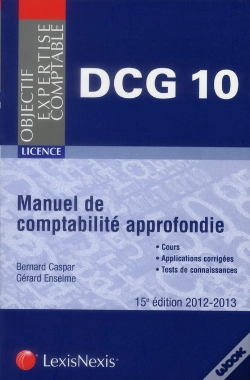Capa do artigo Manuel De Comptabilite Approfondie