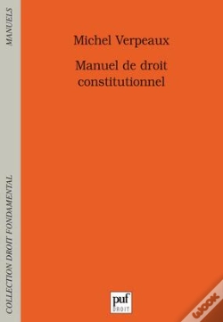 Capa do artigo Manuel De Droit Constitutionnel