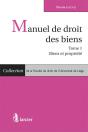 Manuel De Droit Des Biens - Tome 1 - Preview