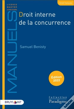 Capa do artigo Manuel De Droit Interne De La Concurrence