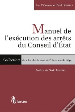 Capa do artigo Manuel De L'Exécution Des Arrêts Du Conseil D'Etat