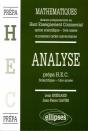Manuel De Mathématiques - Haut Enseignement Commercial (Hec) - Analyse (1re Année) - Preview