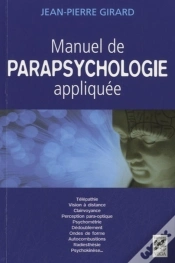 Capa do artigo Manuel De Parapsychologie Appliquée