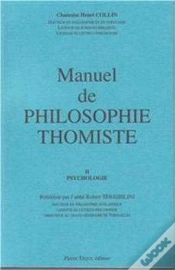 Capa do artigo Manuel De Philosophie Thomiste, Volume Ii Psychologie