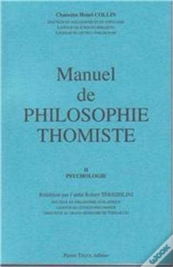 Capa do artigo Manuel De Philosophie Thomiste, Volume Ii Psychologie
