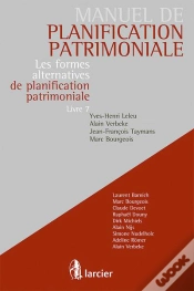 Capa do artigo Manuel De Planification Patrimoniale T.7; Les Formes Alternatives De Planification Patrimoniale
