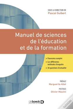 Capa do artigo Manuel De Sciences De L'Éducation Et De La Formation