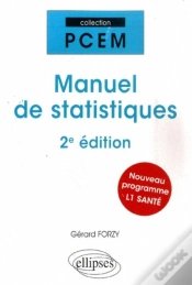 Capa do artigo Manuel De Statistiques Pour La L1 Santé (2e Édition)