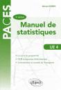 Manuel De Statistiques Ue4 3e Edition Paces - Preview