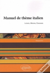 Capa do artigo Manuel De Thème Italien. Licence, Master, Conours