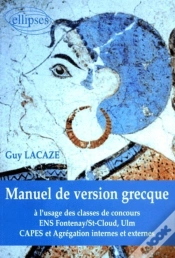 Capa do artigo Manuel De Version Grecque
