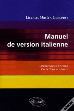 Capa do artigo Manuel De Version Italienne. Licence, Master, Concours