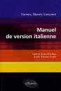 Manuel De Version Italienne. Licence, Master, Concours - Preview