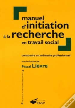Capa do artigo Manuel D'Initiation À La Recherche En Travail Social